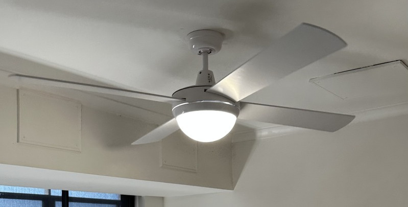 Newly installed Ceiling Fan
