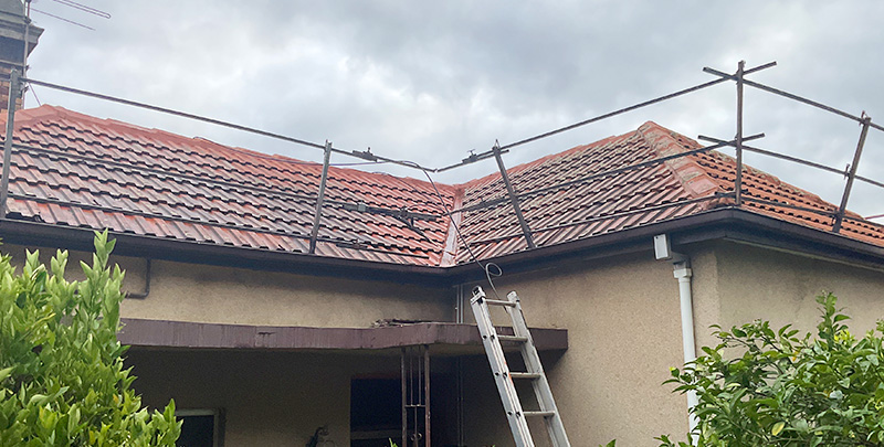 Roofing damage